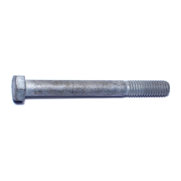 Midwest Fastener 3/8"-16 Hex Head Cap Screw, Hot Dipped Galvanized Steel, 3-1/2 in L, 50 PK 05386 - main
